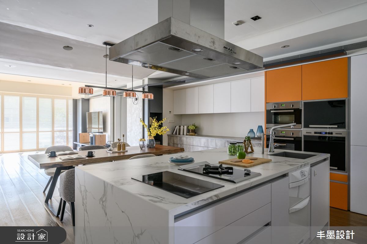 56坪新成屋(5年以下)＿現代風吧檯案例圖片＿丰墨設計＿丰墨_09H House之9