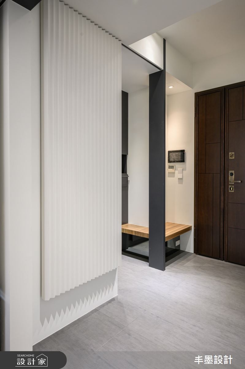 56坪新成屋(5年以下)＿現代風玄關案例圖片＿丰墨設計＿丰墨_09H House之4287