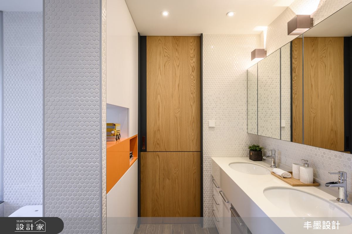 56坪新成屋(5年以下)＿現代風浴室案例圖片＿丰墨設計＿丰墨_09H House之36