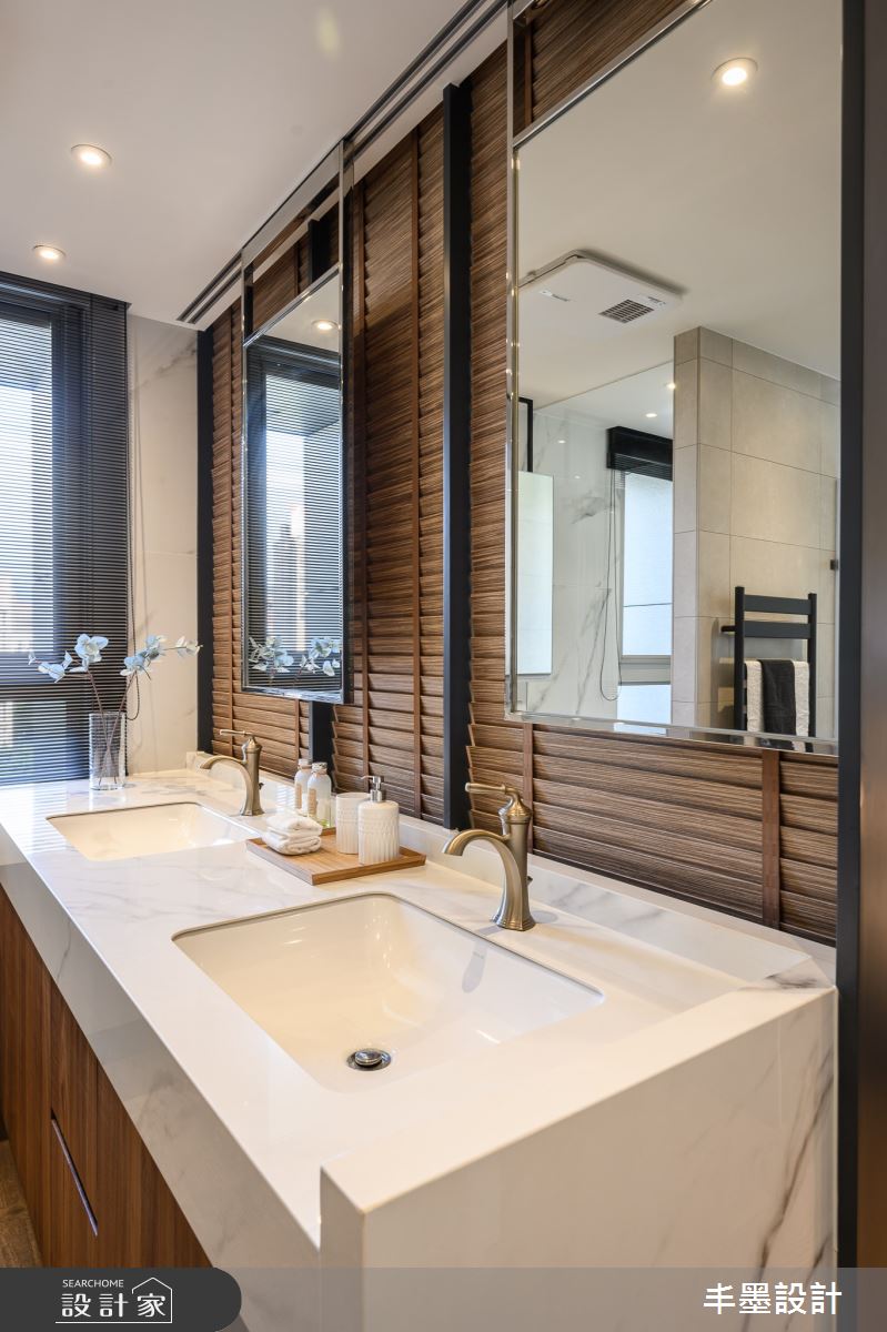 56坪新成屋(5年以下)＿現代風浴室案例圖片＿丰墨設計＿丰墨_09H House之30