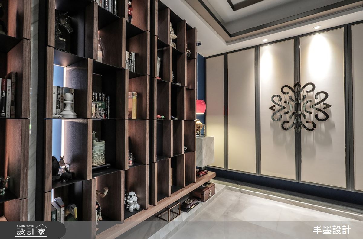 48坪中古屋(5~15年)＿奢華風書房案例圖片＿丰墨設計＿丰墨_12C House之9