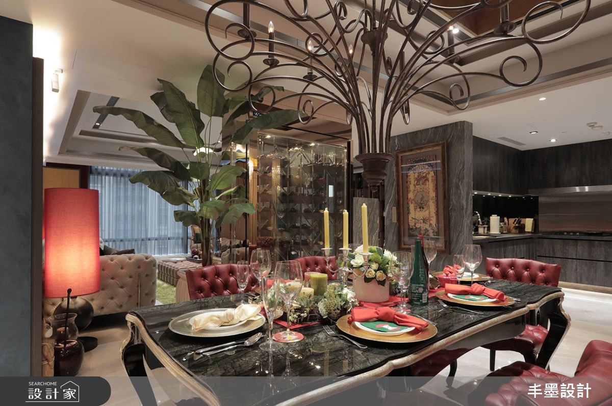 48坪中古屋(5~15年)＿奢華風餐廳案例圖片＿丰墨設計＿丰墨_12C House之16