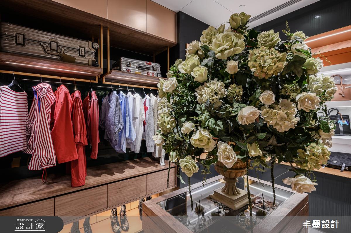 48坪中古屋(5~15年)＿奢華風更衣間案例圖片＿丰墨設計＿丰墨_12C House之30