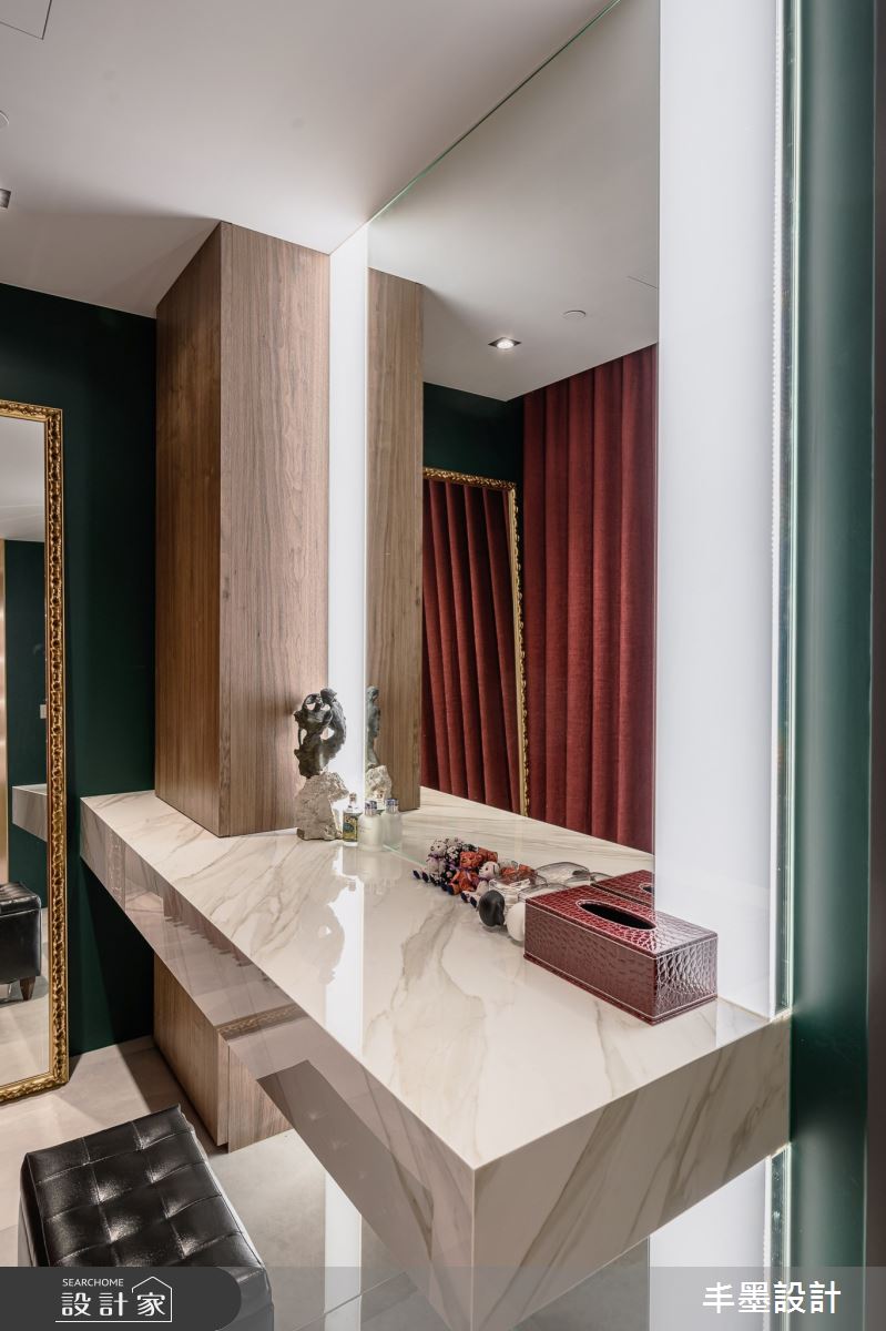 48坪中古屋(5~15年)＿奢華風更衣間案例圖片＿丰墨設計＿丰墨_12C House之32