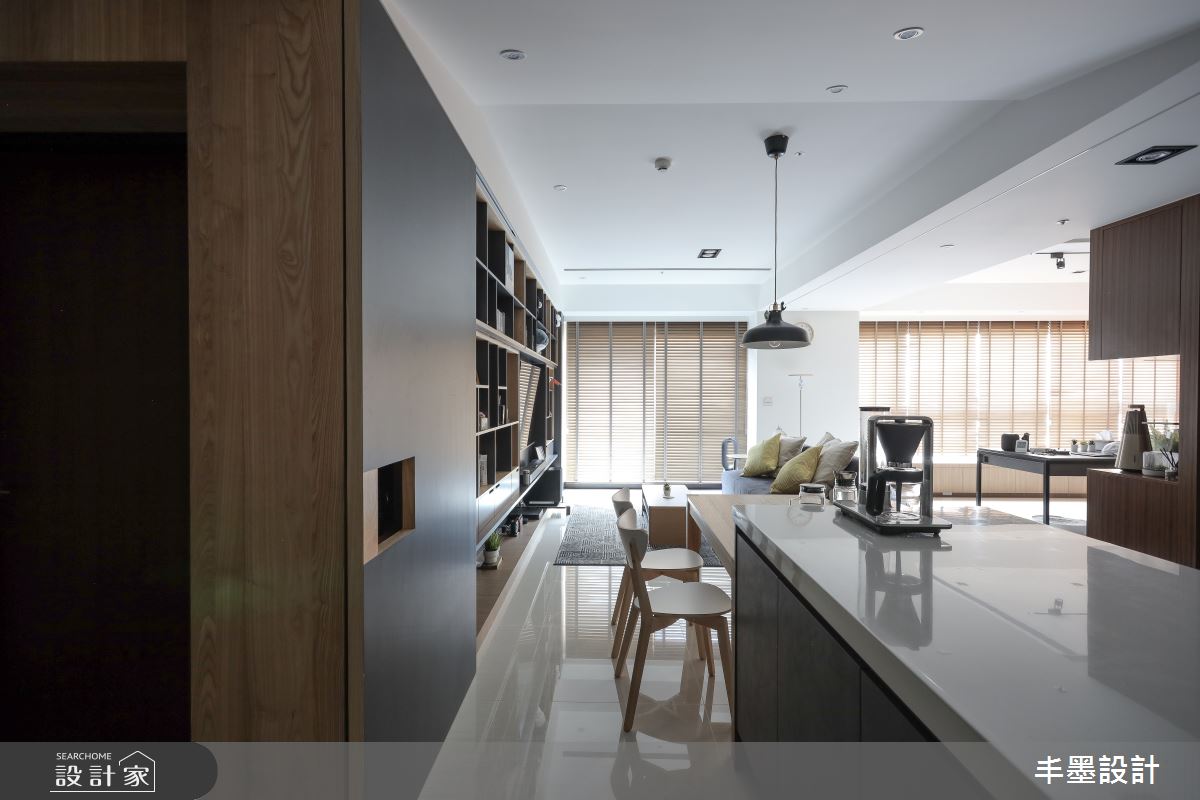 35坪新成屋(5年以下)＿現代風餐廳案例圖片＿丰墨設計＿丰墨_13HAS House 躲貓貓之家之2