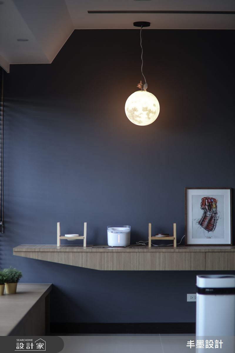 35坪新成屋(5年以下)＿現代風書房案例圖片＿丰墨設計＿丰墨_13HAS House 躲貓貓之家之17