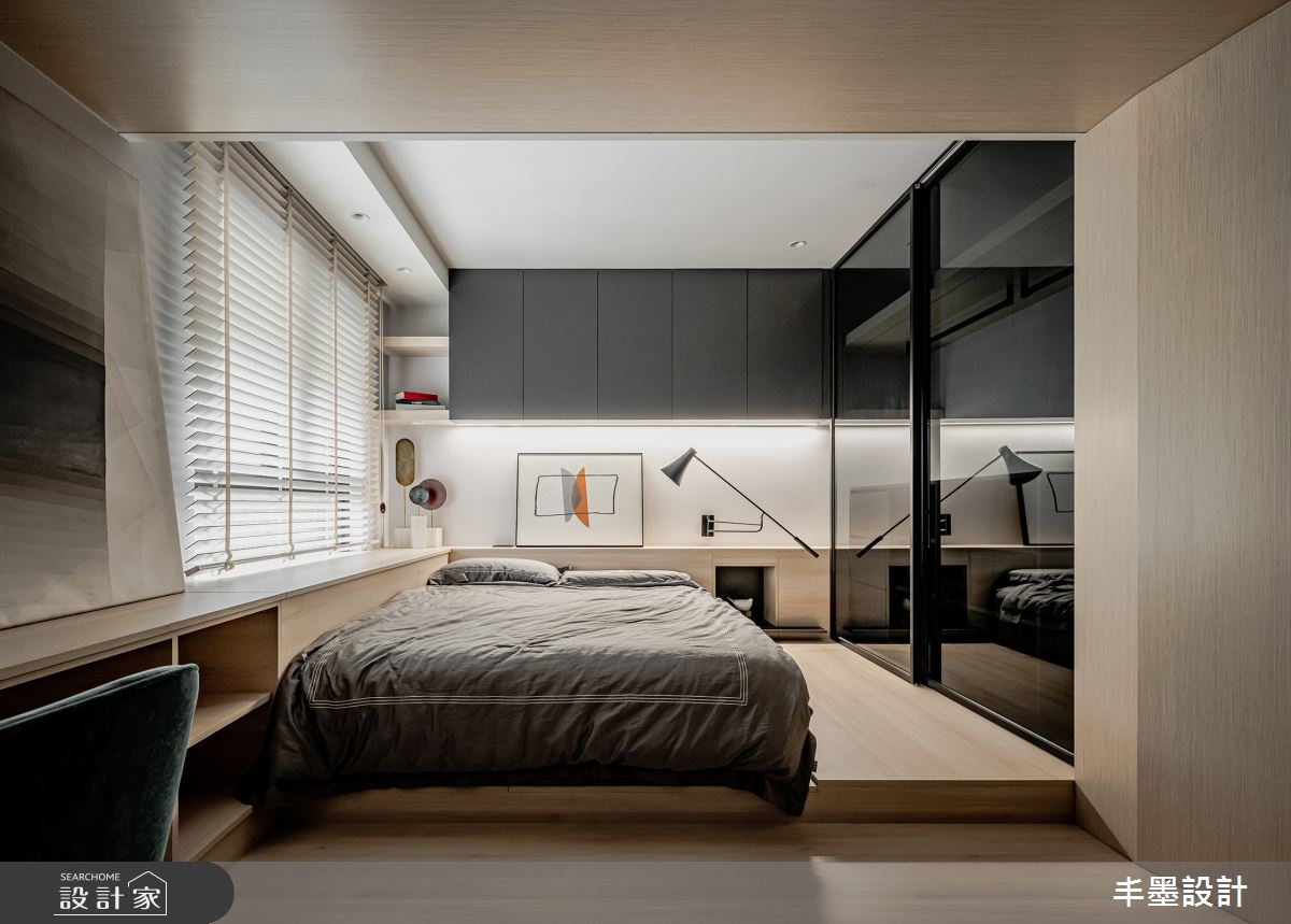 8坪新成屋(5年以下)＿現代風臥室案例圖片＿丰墨設計＿丰墨_21FB House之11