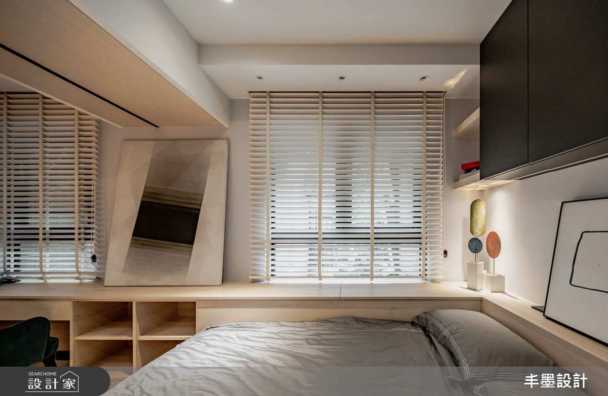 8坪新成屋(5年以下)＿現代風臥室案例圖片＿丰墨設計＿丰墨_21FB House之13