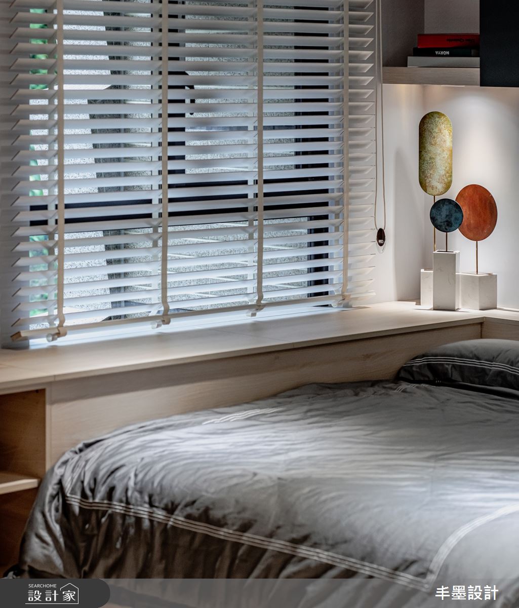 8坪新成屋(5年以下)＿現代風臥室案例圖片＿丰墨設計＿丰墨_21FB House之18