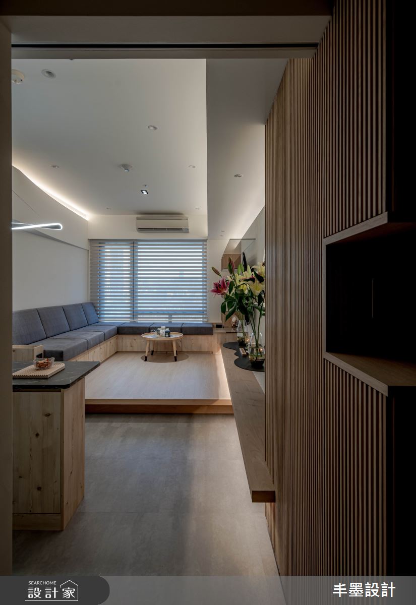 新成屋(5年以下)＿日式無印風玄關案例圖片＿丰墨設計＿丰墨_22J House之2