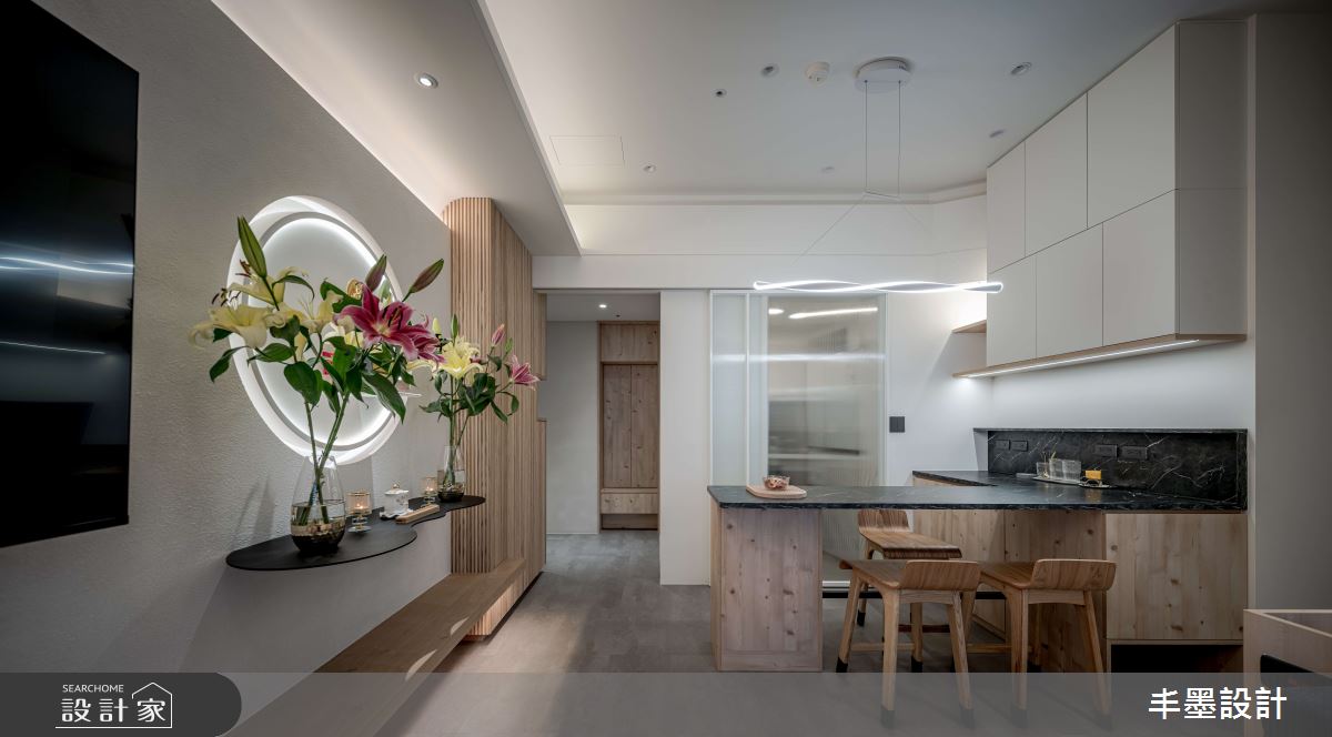 新成屋(5年以下)＿日式無印風客廳案例圖片＿丰墨設計＿丰墨_22J House之6