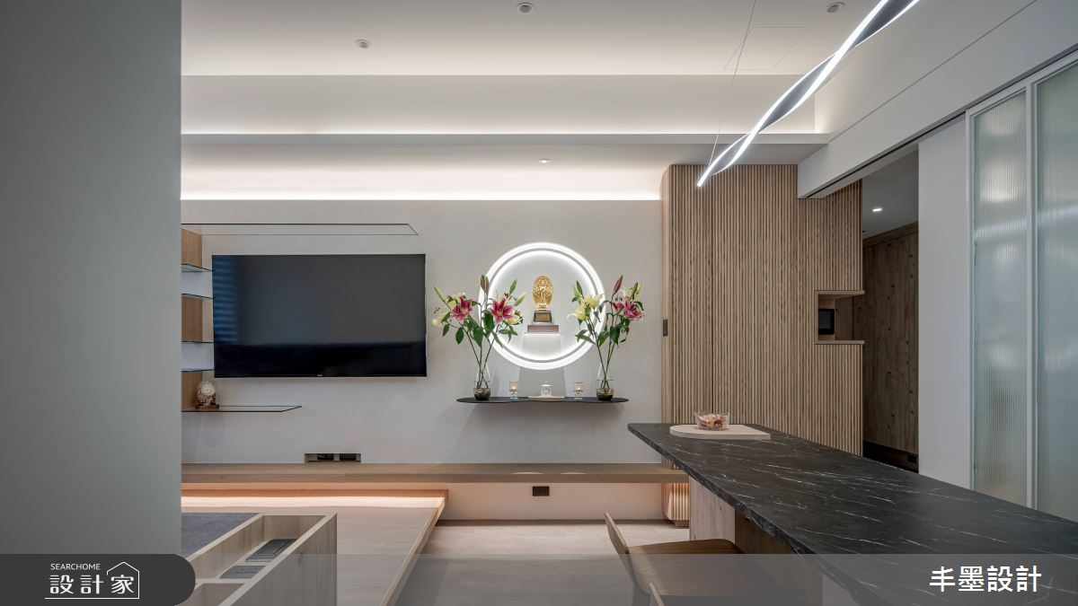 新成屋(5年以下)＿日式無印風客廳案例圖片＿丰墨設計＿丰墨_22J House之7