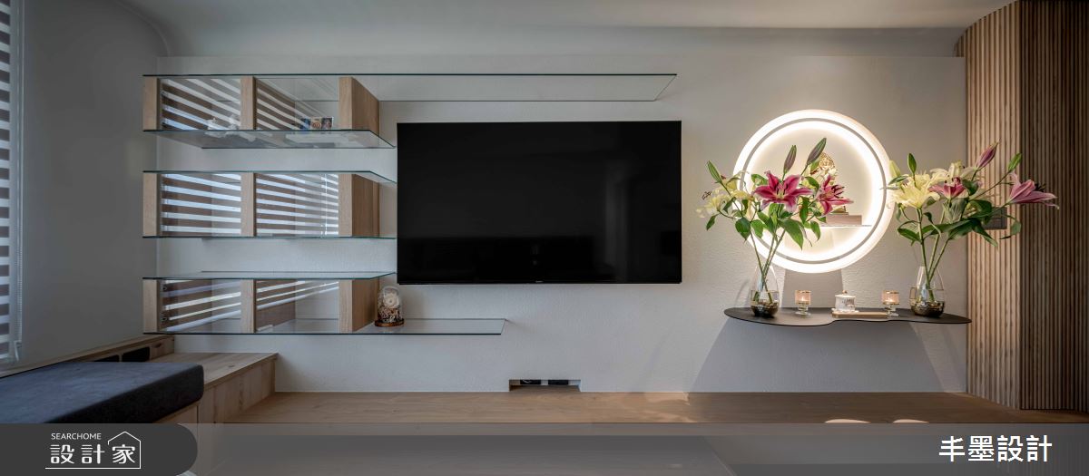 新成屋(5年以下)＿日式無印風客廳案例圖片＿丰墨設計＿丰墨_22J House之11