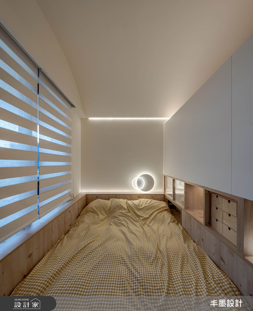 新成屋(5年以下)＿日式無印風臥室案例圖片＿丰墨設計＿丰墨_22J House之23