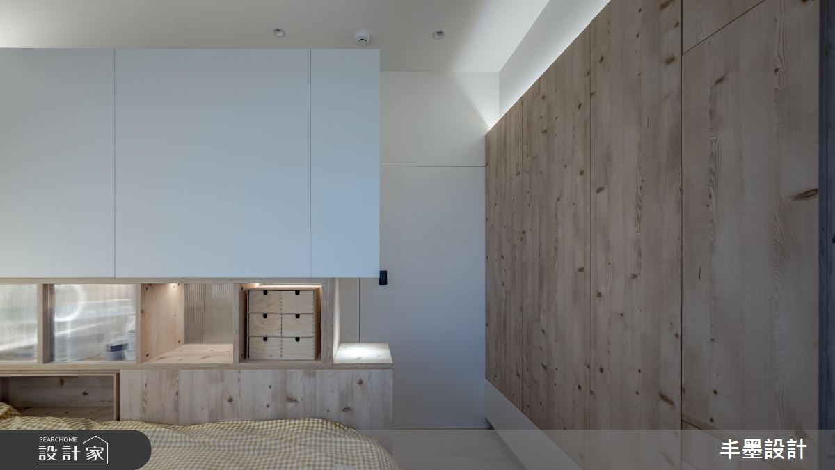 新成屋(5年以下)＿日式無印風臥室案例圖片＿丰墨設計＿丰墨_22J House之25