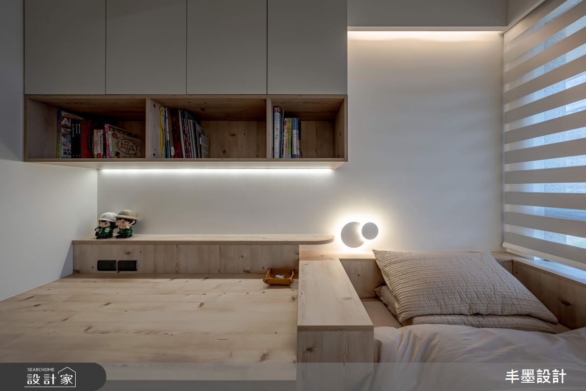新成屋(5年以下)＿日式無印風臥室案例圖片＿丰墨設計＿丰墨_22J House之28