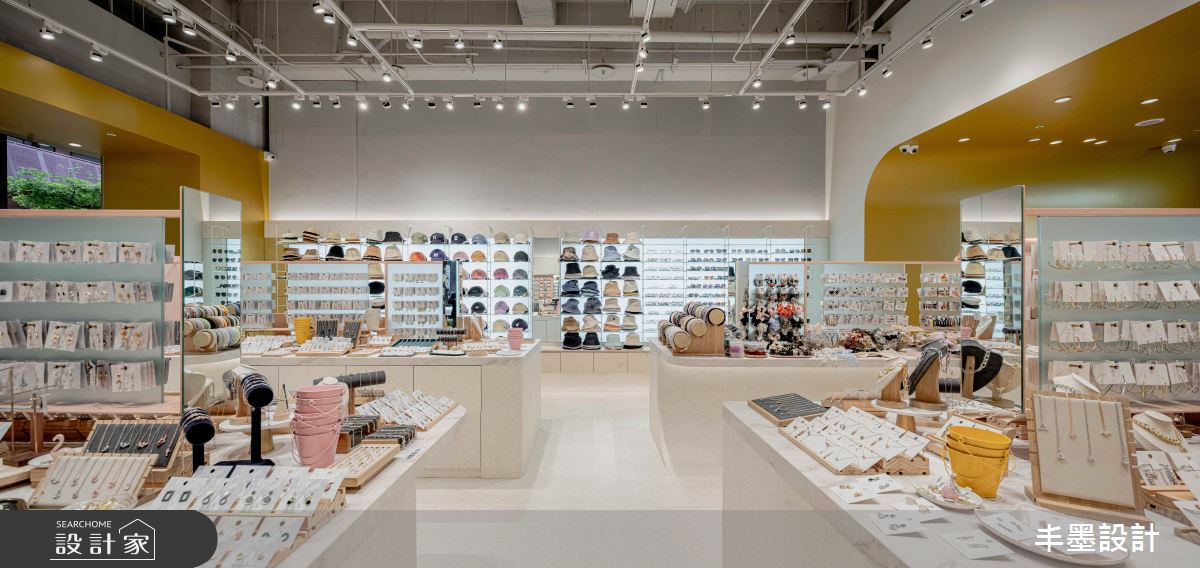 36坪老屋(16~30年)＿簡約風商業空間案例圖片＿丰墨設計＿丰墨_23KOREANA ACCESSORY 威秀門市之6