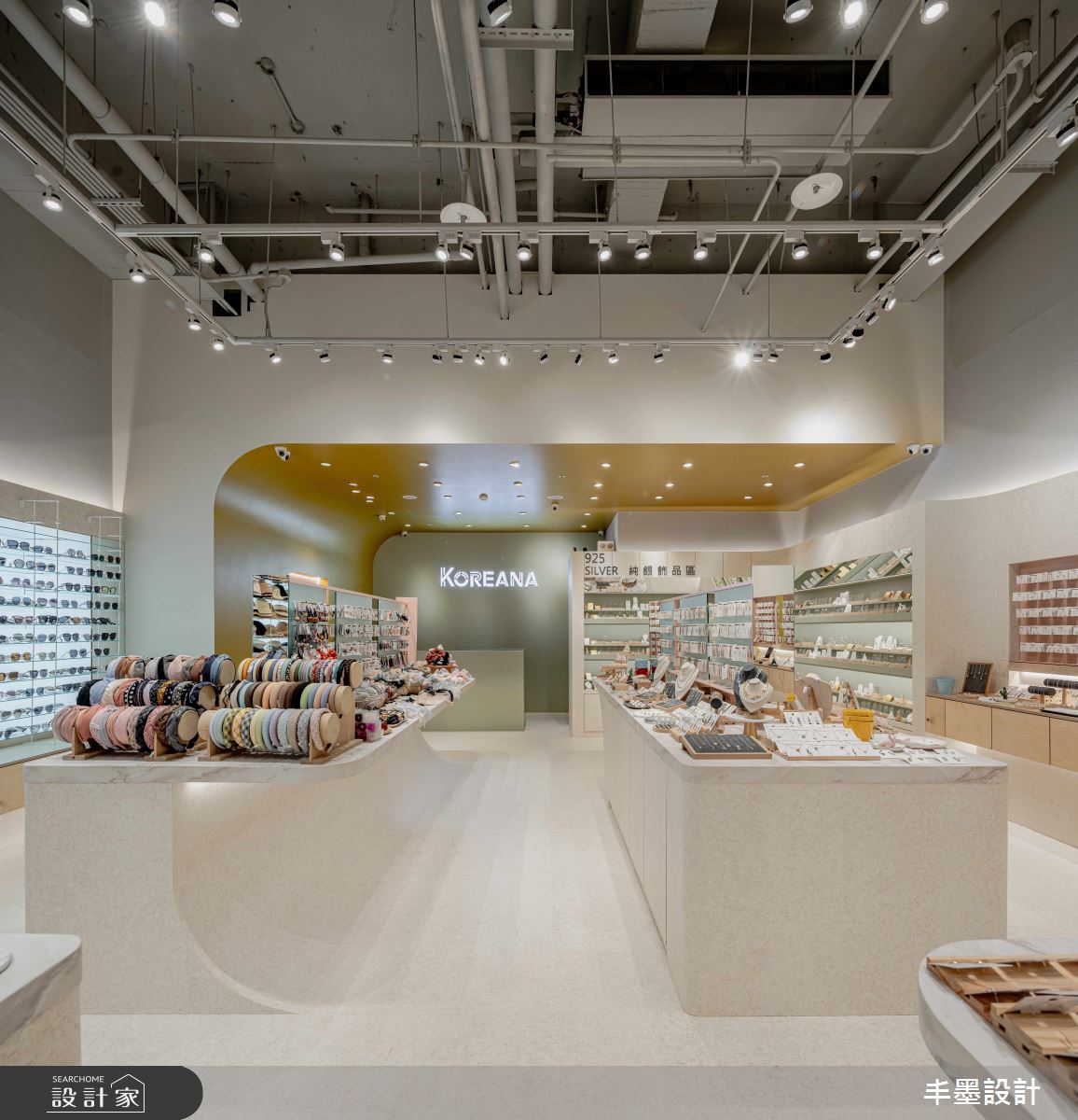 36坪老屋(16~30年)＿簡約風商業空間案例圖片＿丰墨設計＿丰墨_23KOREANA ACCESSORY 威秀門市之7