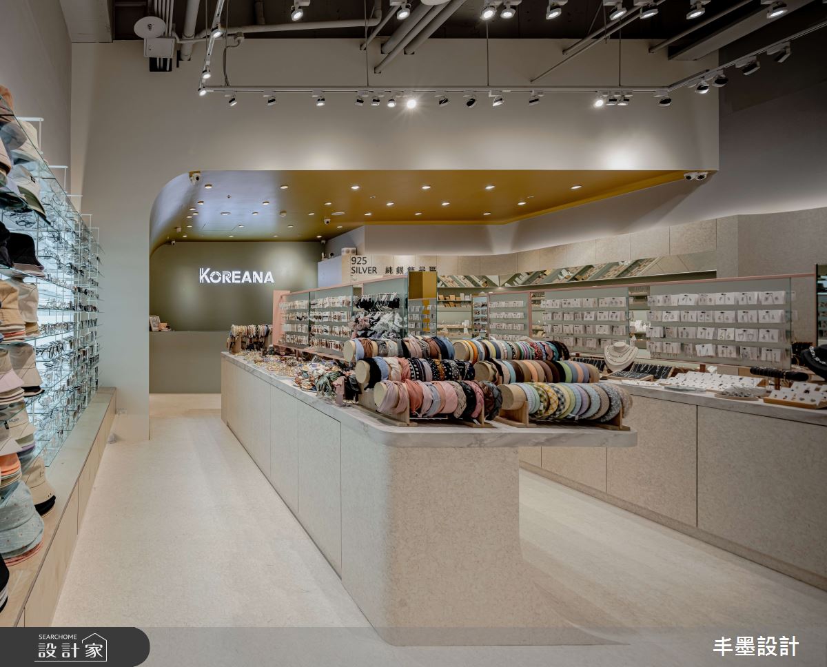 36坪老屋(16~30年)＿簡約風商業空間案例圖片＿丰墨設計＿丰墨_23KOREANA ACCESSORY 威秀門市之8