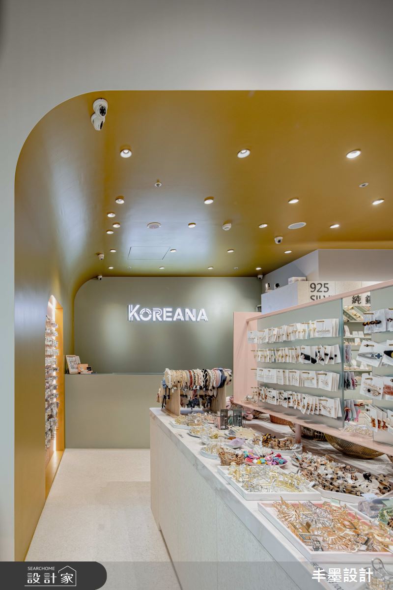 36坪老屋(16~30年)＿簡約風商業空間案例圖片＿丰墨設計＿丰墨_23KOREANA ACCESSORY 威秀門市之20