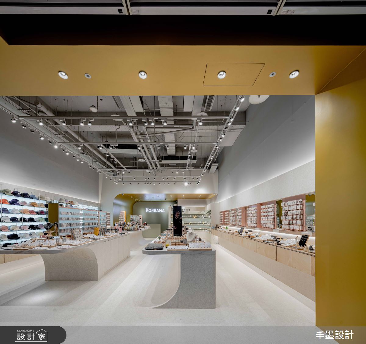 36坪老屋(16~30年)＿簡約風商業空間案例圖片＿丰墨設計＿丰墨_23KOREANA ACCESSORY 威秀門市之21