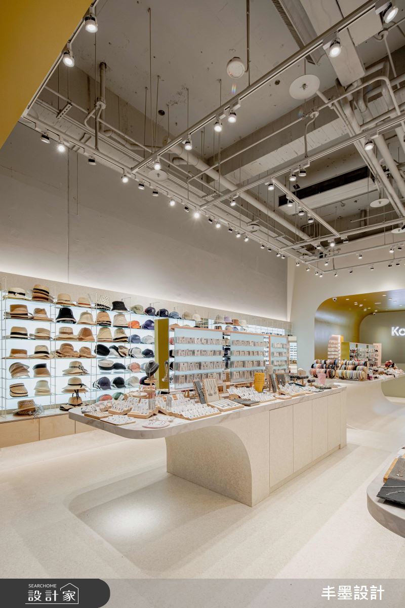 36坪老屋(16~30年)＿簡約風商業空間案例圖片＿丰墨設計＿丰墨_23KOREANA ACCESSORY 威秀門市之22