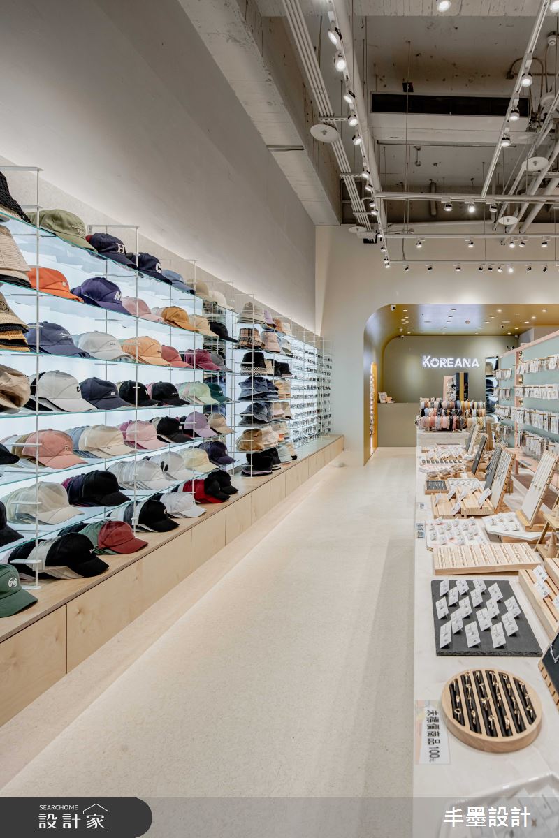 36坪老屋(16~30年)＿簡約風商業空間案例圖片＿丰墨設計＿丰墨_23KOREANA ACCESSORY 威秀門市之24
