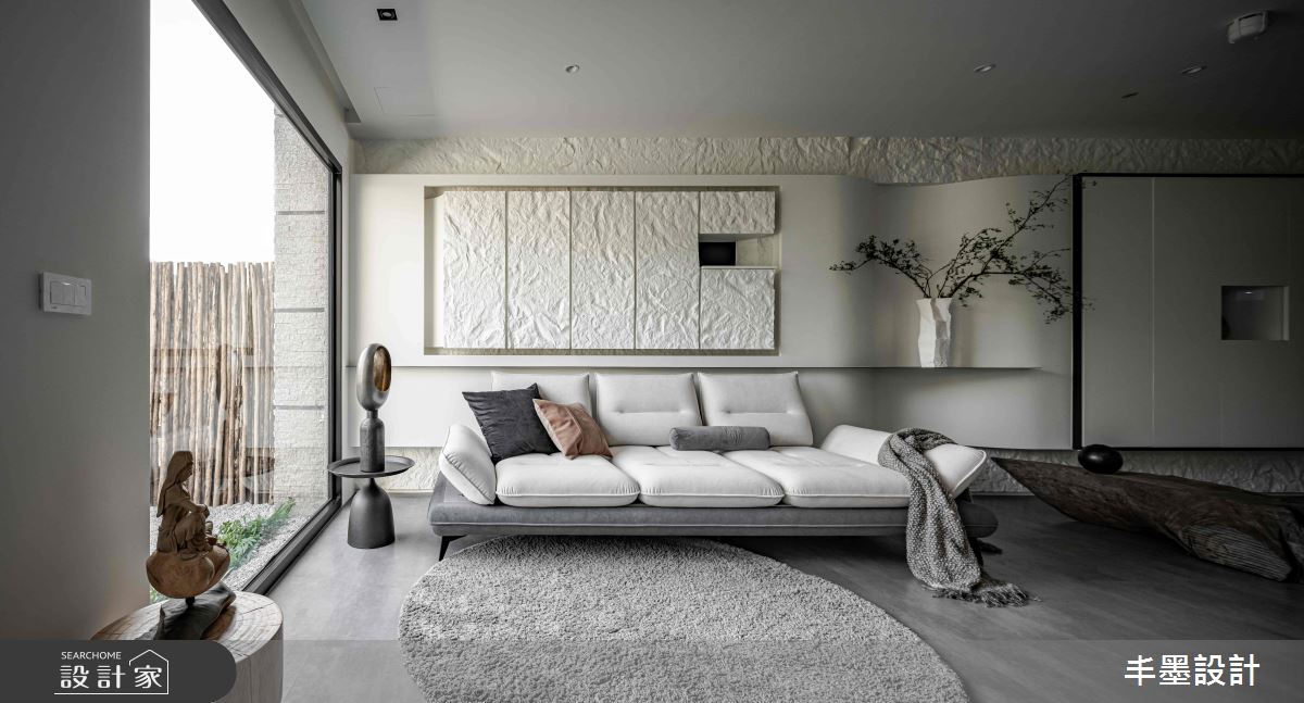 49坪新成屋(5年以下)＿現代風客廳案例圖片＿丰墨設計＿丰墨_24T House之12