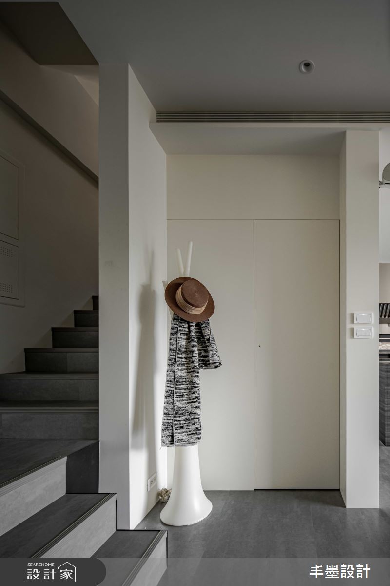 49坪新成屋(5年以下)＿現代風樓梯案例圖片＿丰墨設計＿丰墨_24T House之23