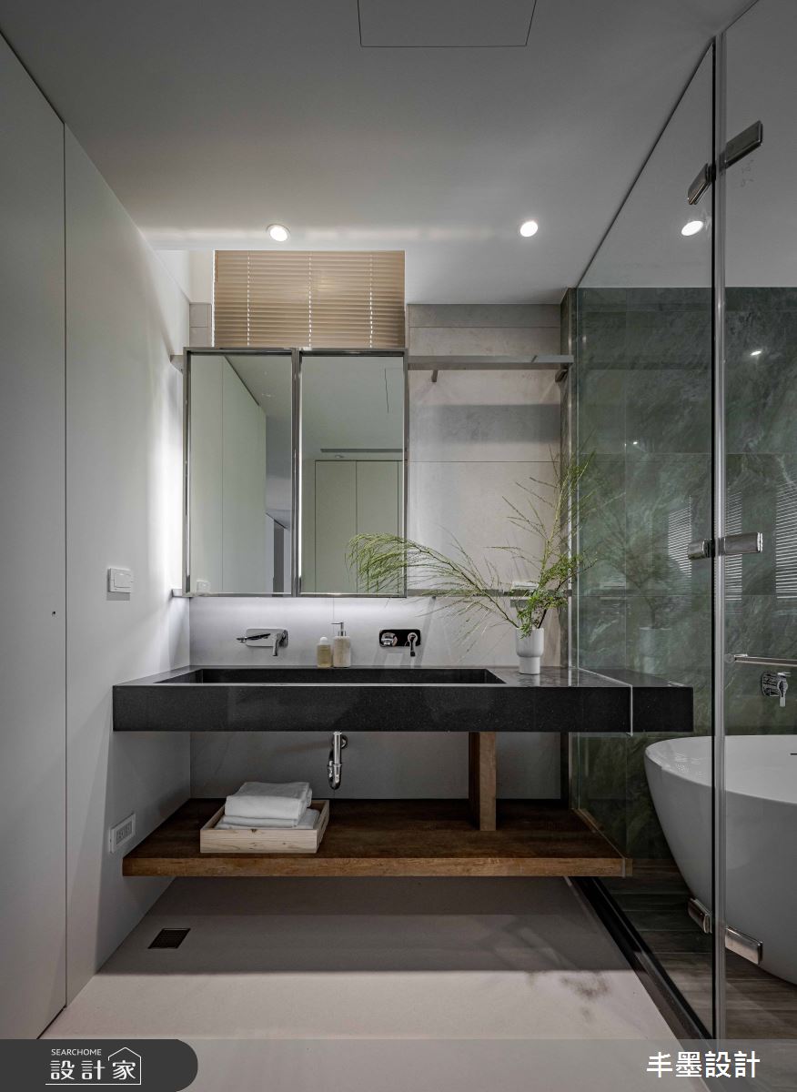 49坪新成屋(5年以下)＿現代風浴室案例圖片＿丰墨設計＿丰墨_24T House之89