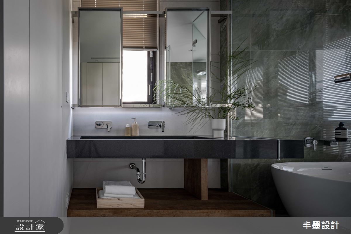 49坪新成屋(5年以下)＿現代風浴室案例圖片＿丰墨設計＿丰墨_24T House之93