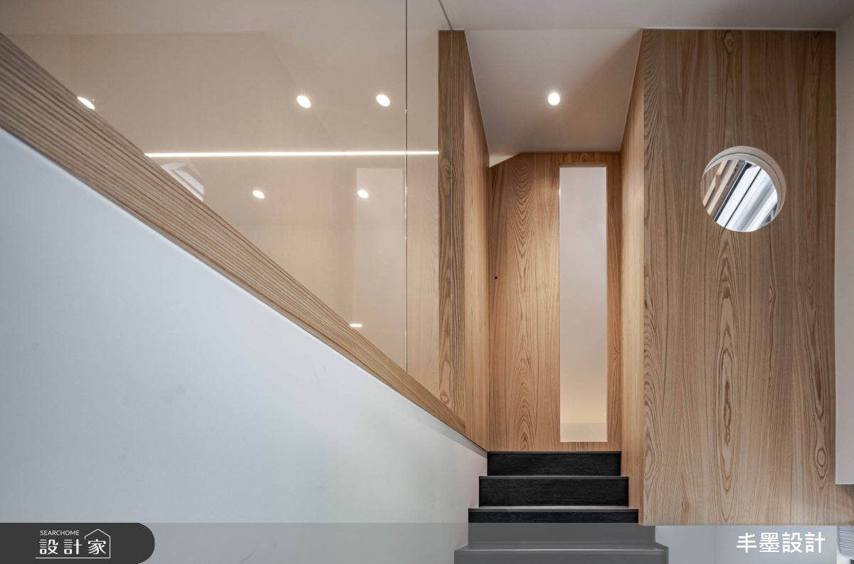 49坪新成屋(5年以下)＿現代風樓梯案例圖片＿丰墨設計＿丰墨_24T House之103