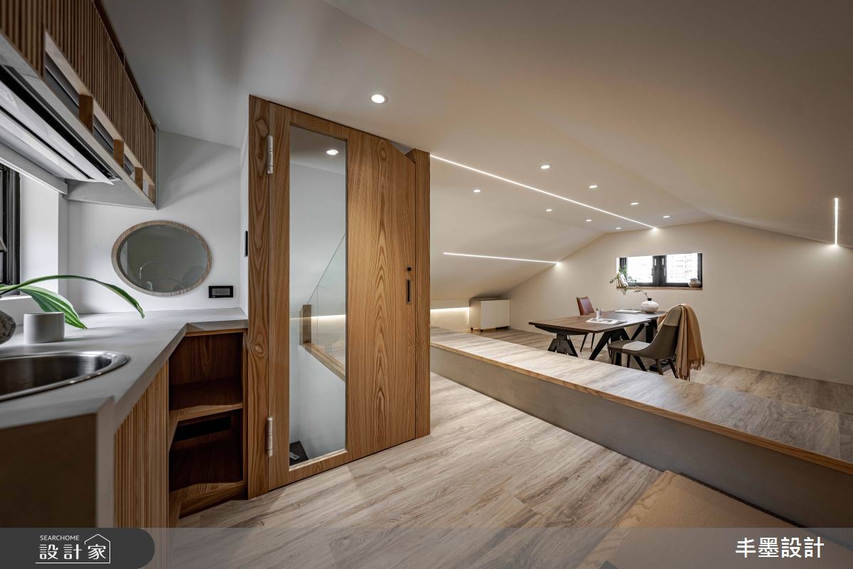 49坪新成屋(5年以下)＿現代風工作區案例圖片＿丰墨設計＿丰墨_24T House之105