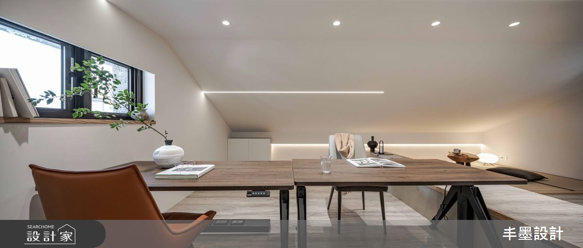 49坪新成屋(5年以下)＿現代風工作區案例圖片＿丰墨設計＿丰墨_24T House之110