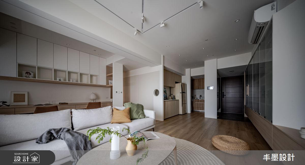 新成屋(5年以下)＿日式無印風玄關客廳書房案例圖片＿丰墨設計＿丰墨_25來Rays厝啦! 之6