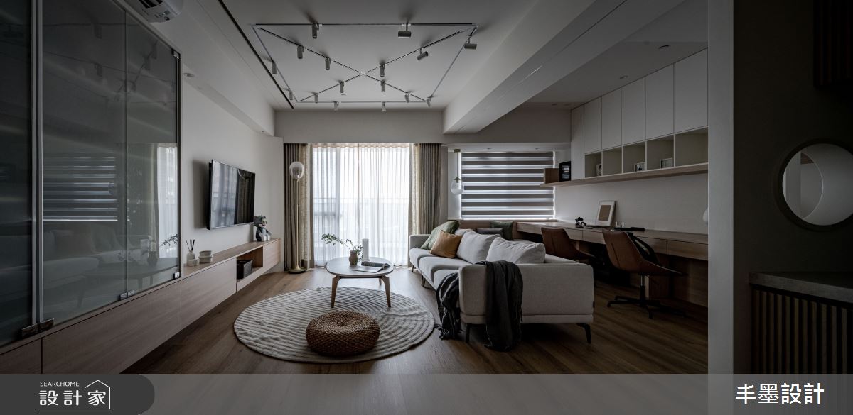 新成屋(5年以下)＿日式無印風客廳書房案例圖片＿丰墨設計＿丰墨_25來Rays厝啦! 之16