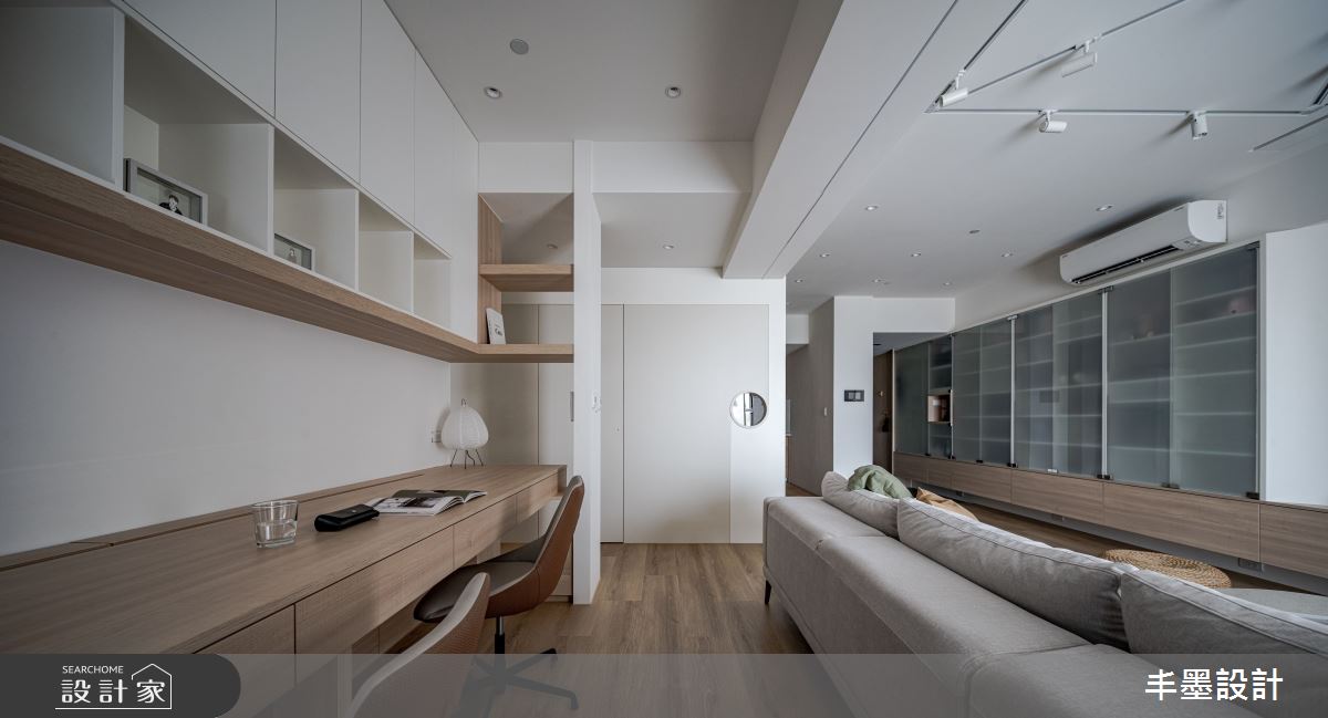 新成屋(5年以下)＿日式無印風客廳書房案例圖片＿丰墨設計＿丰墨_25來Rays厝啦! 之18