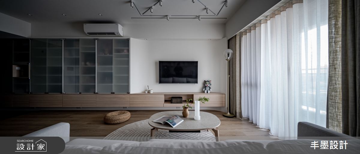 新成屋(5年以下)＿日式無印風客廳案例圖片＿丰墨設計＿丰墨_25來Rays厝啦! 之15