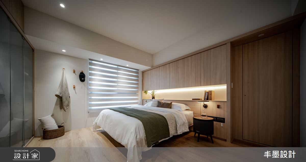 新成屋(5年以下)＿日式無印風臥室案例圖片＿丰墨設計＿丰墨_25來Rays厝啦! 之32