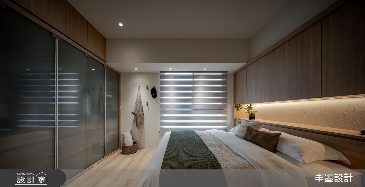 新成屋(5年以下)＿日式無印風臥室案例圖片＿丰墨設計＿丰墨_25來Rays厝啦! 之34