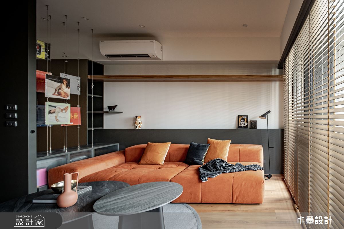 新成屋(5年以下)＿混搭風客廳案例圖片＿丰墨設計＿丰墨_26KOL之13