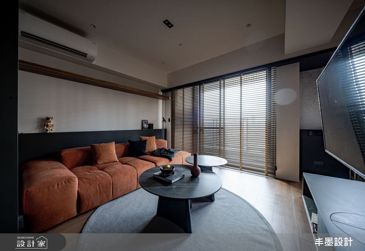新成屋(5年以下)＿混搭風客廳案例圖片＿丰墨設計＿丰墨_26KOL之21