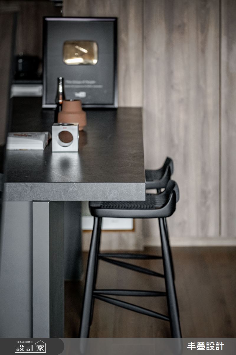 新成屋(5年以下)＿混搭風餐廳中島案例圖片＿丰墨設計＿丰墨_26KOL之28