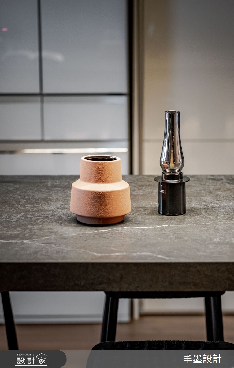 新成屋(5年以下)＿混搭風餐廳中島案例圖片＿丰墨設計＿丰墨_26KOL之30