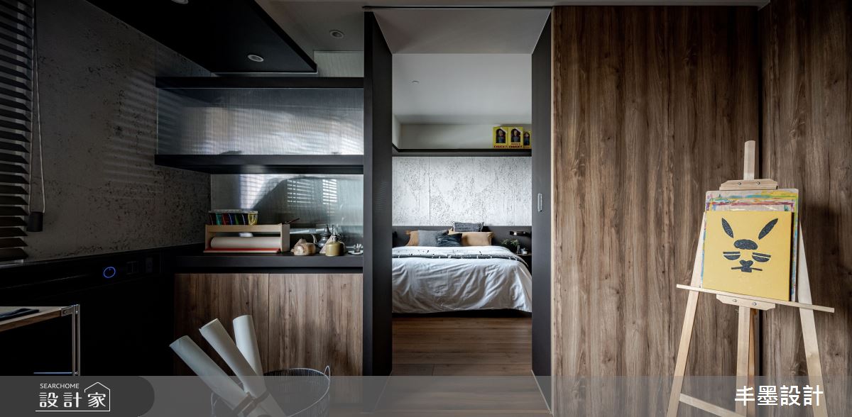 新成屋(5年以下)＿混搭風臥室多功能室案例圖片＿丰墨設計＿丰墨_26KOL之39