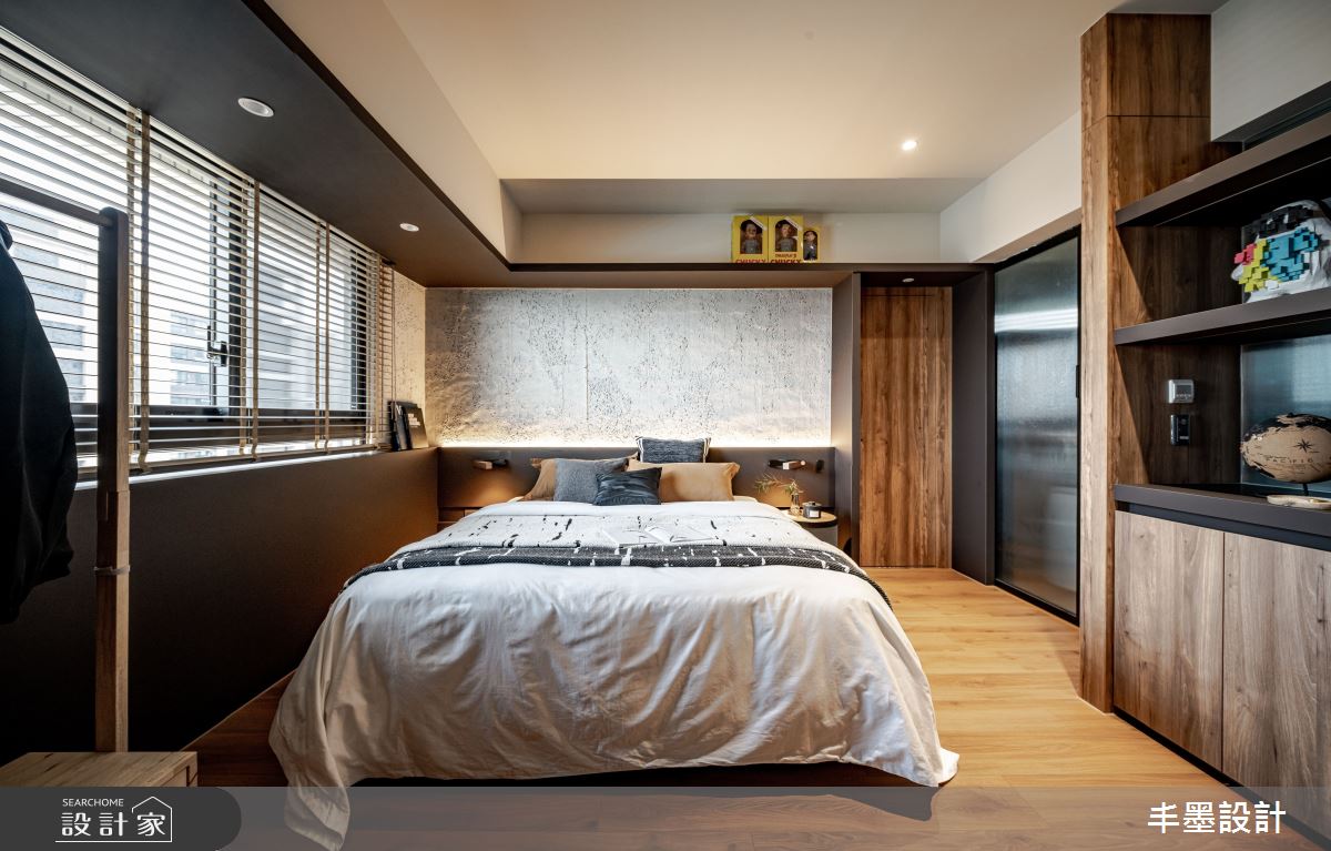新成屋(5年以下)＿混搭風臥室案例圖片＿丰墨設計＿丰墨_26KOL之46
