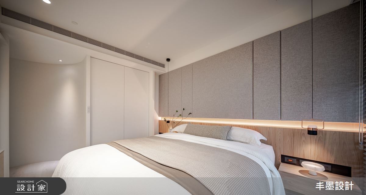 37坪中古屋(5~15年)＿混搭風臥室案例圖片＿丰墨設計＿丰墨_27一抹揉光之28