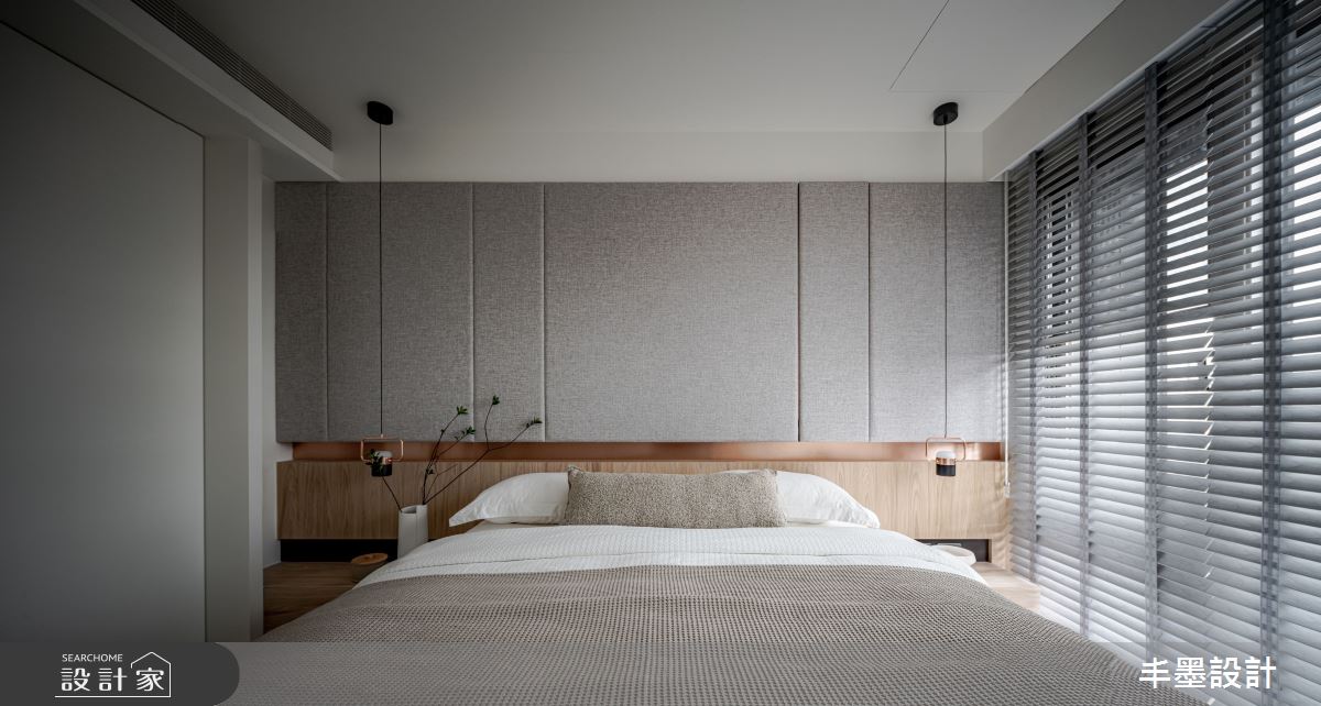 37坪中古屋(5~15年)＿混搭風臥室案例圖片＿丰墨設計＿丰墨_27一抹揉光之25