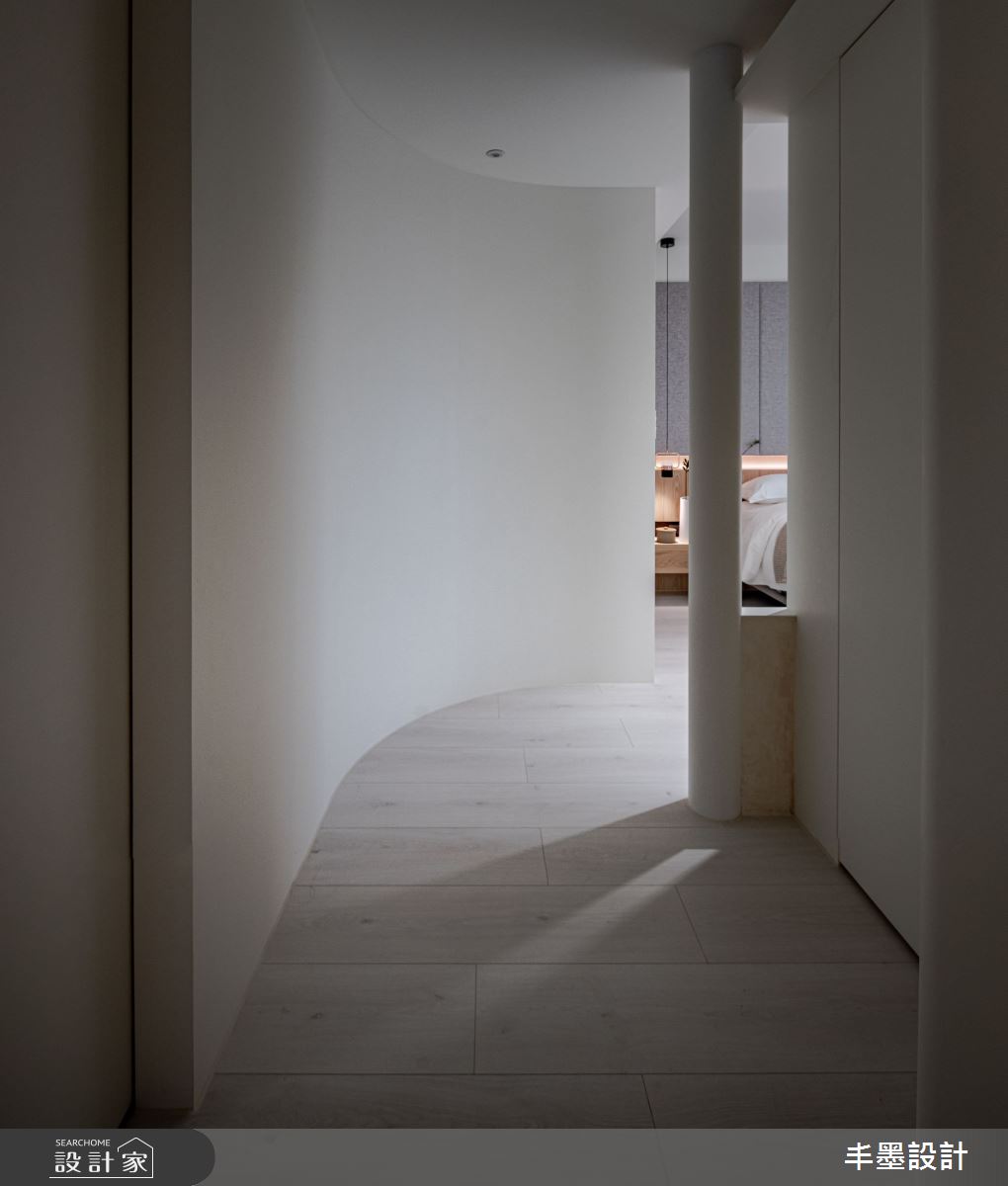 37坪中古屋(5~15年)＿混搭風臥室案例圖片＿丰墨設計＿丰墨_27一抹揉光之23