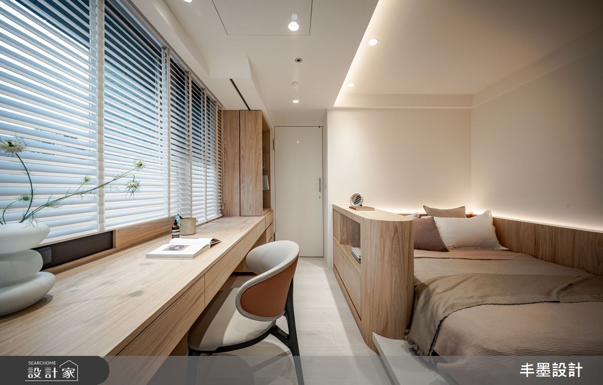 37坪中古屋(5~15年)＿混搭風兒童房兒童房案例圖片＿丰墨設計＿丰墨_27一抹揉光之37